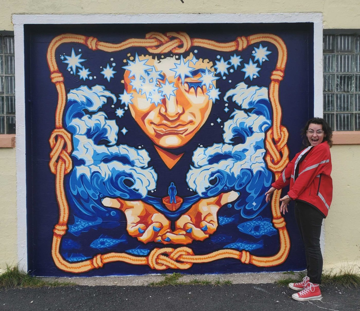 HOLD FAST Mural by Nakita Morris › Eastern Edge Gallery