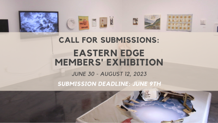 Call for Submissions Members' Exhibition 2023 long