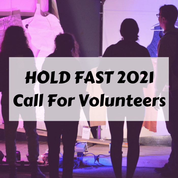 HOLD FAST Volunteer Orientation: August 24th at 6pm